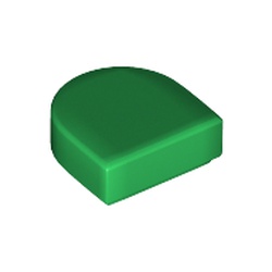 Tile Round 1 x 1 Half Circle