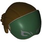 Hair Straight Cut, Ponytail, Dark Green Eye Cover, Markings