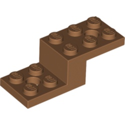 Bracket 5 x 2 x 1 1/3 with Holes, Pin Bottom