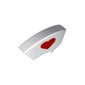 Headwear Accessory Hat with Small Pin, Red Heart Print (Nurse)