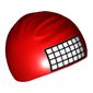 Hat / Swimming Cap with White Calendar Grid Print