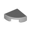 Light Bluish Gray Tile Round 1 x 1 Quarter