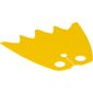 Neckwear Cape, Scalloped 5 Points [Shiny Satin Fabric]