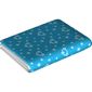 Duplo Blanket 5 x 6 with White Hearts & Stars Print