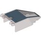 Windscreen 7 x 4 x 1 2/3 with Hinges with Sand Blue Y-Wing Print