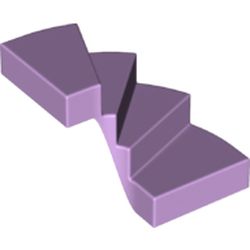 LEGO part 10028466 LEFT, STAIRCASE 6X6X4 in Lavender