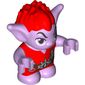 Goblin - Red Hair and Tunic - Brown Belt with Crystals and Vial (Jimblin with Frown) Print