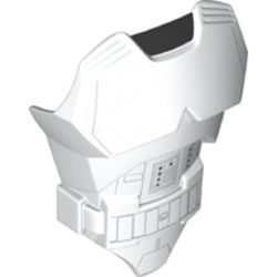 Large Figure Torso Cover with Raised Belt and Stormtrooper Commander Print