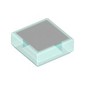 Tile 1 x 1 with White Square Print