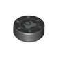 Tile Round 1 x 1 with Filler / Fuel / Gas Cap print