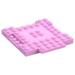 Plate Special 8 x 9 x 2/3 with 1 x 4 Recessed