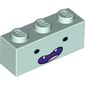 Brick 1 x 3 with Wide Smiling Face (Marceline) Print
