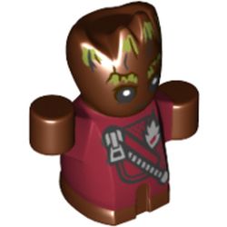 Groot - Baby, Red Outfit with Zipper