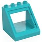 Duplo Roof Section 4 x 4 x 3 with Window