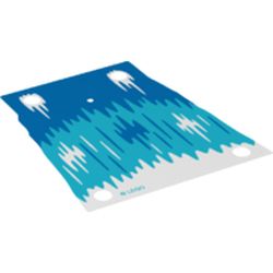 Waterfall, 8 x 9 Tapered