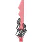 Weapon Sword With Snake and Jagged Blade Trans-Red Pattern