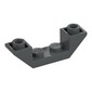 Slope Inverted 45° 4 x 1 Double with 1 x 2 Recessed