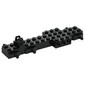 Vehicle Base 4 x 14 x 1 with Towball Hitch, 3 Studs on Each Side (Semi Tractor)