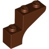 Reddish Brown Brick Arch 1 x 3 x 2