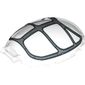 Windscreen 8 x 6 x 2 1/3 Bubble Canopy with Handle with Silver Frame, 6 Windows Print