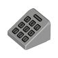 Slope 30° 1 x 1 x 2/3 (Cheese Slope) with Telephone Keypad Print