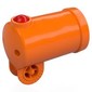 Duplo Cannon, Shooting with Axle Hole and Red Firing Button