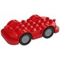 Duplo Car Base 4 x 8 with Four Black Wheels and Light Bluish Gray Hubs