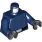 Torso First Order Officer Uniform Print, Dark Blue Arms, Black Hands