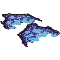 Wings, with Black Rock Limbs and Dark Purple/Light Blue Membranes Print, (Colossus) [Complete Sheet]