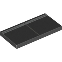 Tile 2 x 4 with Car Door print