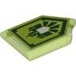 Tile Special 2 x 3 Pentagonal with Nexo Power Shield Print - Gamma Rays