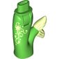 Minidoll Hips and Fishtail (Mermaid) with Bright Green Tail Fin and Star Print