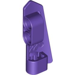 LEGO part 43500 LEFT PANEL 2X5 (NR 22) in Medium Lilac/ Dark Purple