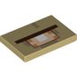Tile 2 x 3 with Pixelated Orange Eye Print