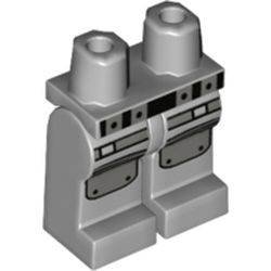 LEGO PART 970c14pr1314 Hips and Light Bluish Gray Legs with