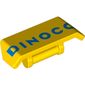 Spoiler 2 x 4 with Handle with Dinoco Print