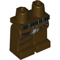 Hips and Dark Brown Legs with Gunbelt, Black Belt on Hips Print (Han Solo)