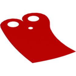 Neckwear Cape, Curved, Narrow