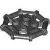 Pearl Titanium Plate Special 2 x 2 with Bar Frame Octagonal, Reinforced, Completely Round Studs
