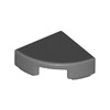Dark Bluish Gray Tile Round 1 x 1 Quarter
