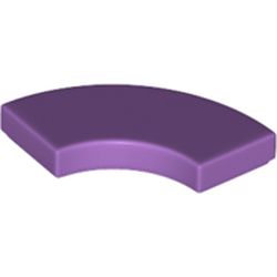 LEGO part TILE 2X2, W/ BOW in Medium Lavender