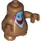 Body Nexo Knights Scurrier with Medium Nougat Arms and The Beatles Jeremy Pattern