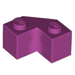 LEGO part 87620 Wedge 2 x 2 Facet in Bright Reddish Violet/ Magenta