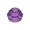 Medium Lavender Plant, Flower, Plate Round 1 x 1 with 5 Petals