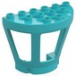 Duplo Airport Tower Wall (Half) with 3 Windows
