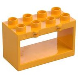 Duplo Container Box 2 x 4 x 2 with Open Sides