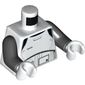 Torso Armor First Order Executioner Trooper Print, Black Arms, White Hands