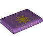 Duplo Blanket 5 x 6 with Rapunzel Sun print