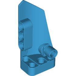 LEGO part 64683 LEFT PANEL 3X7 in Dark Azure