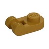 Pearl Gold Plate Special 1 x 1 Rounded with Handle
